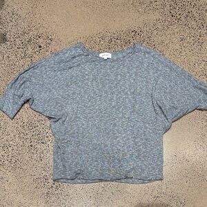 Korye Gray Short Sleeve Women's Top